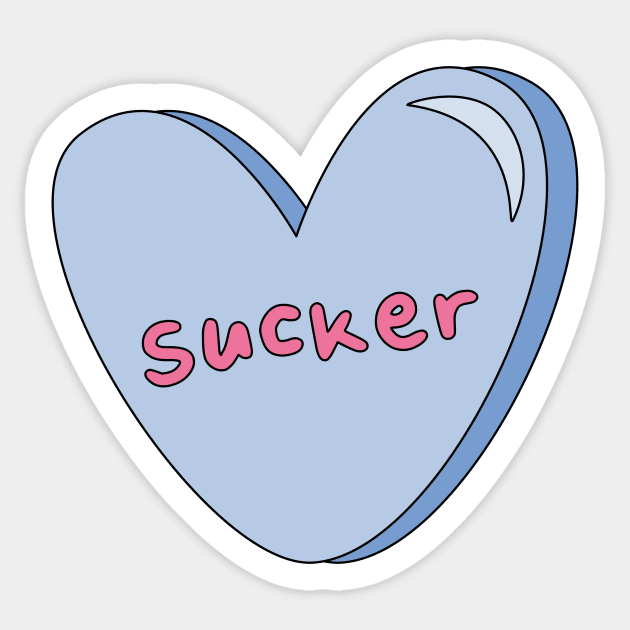 Sucker Sticker by RainbowAndJackson